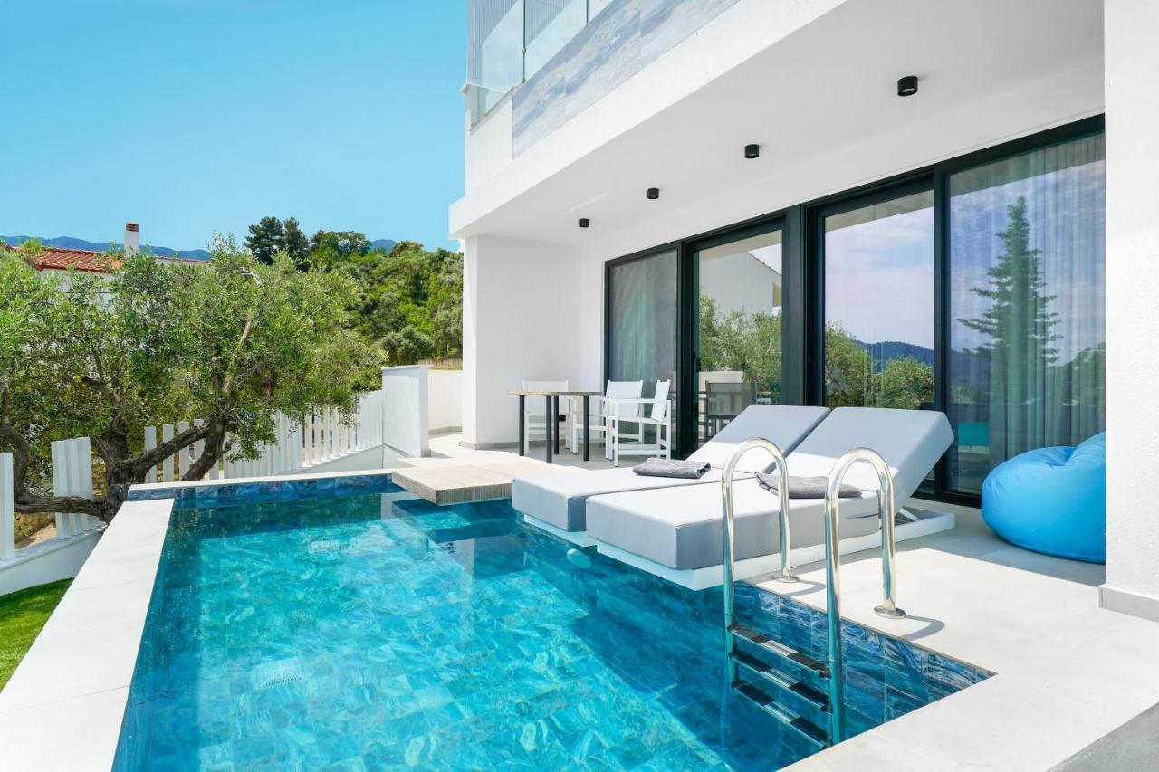 Mythodea Prive Luxury Suites Chrysi Ammoudia Luaran gambar