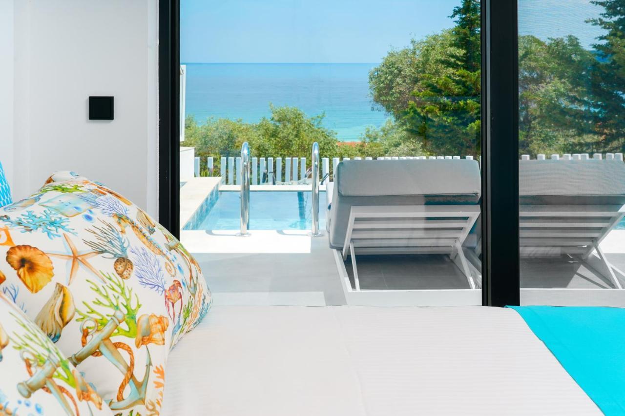 Mythodea Prive Luxury Suites Chrysi Ammoudia Luaran gambar