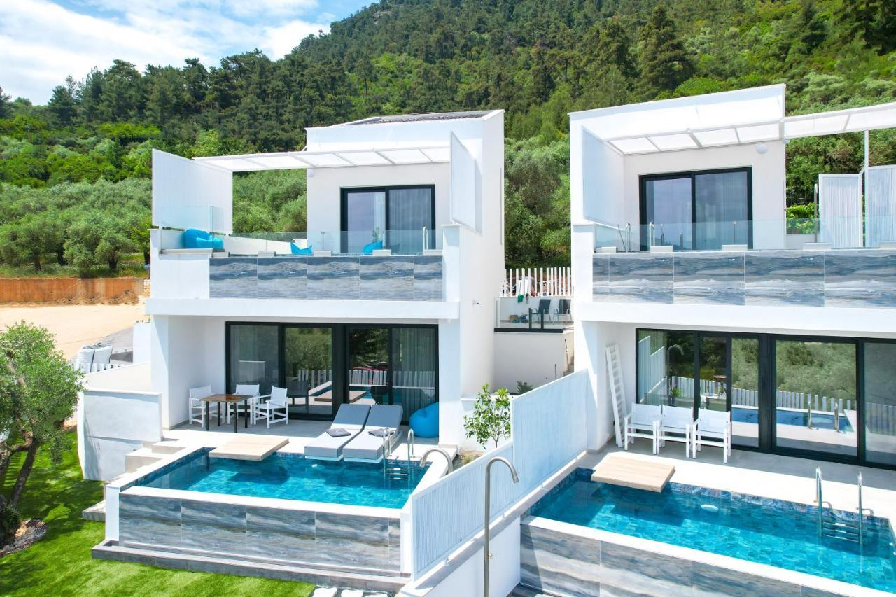 Mythodea Prive Luxury Suites Chrysi Ammoudia Luaran gambar