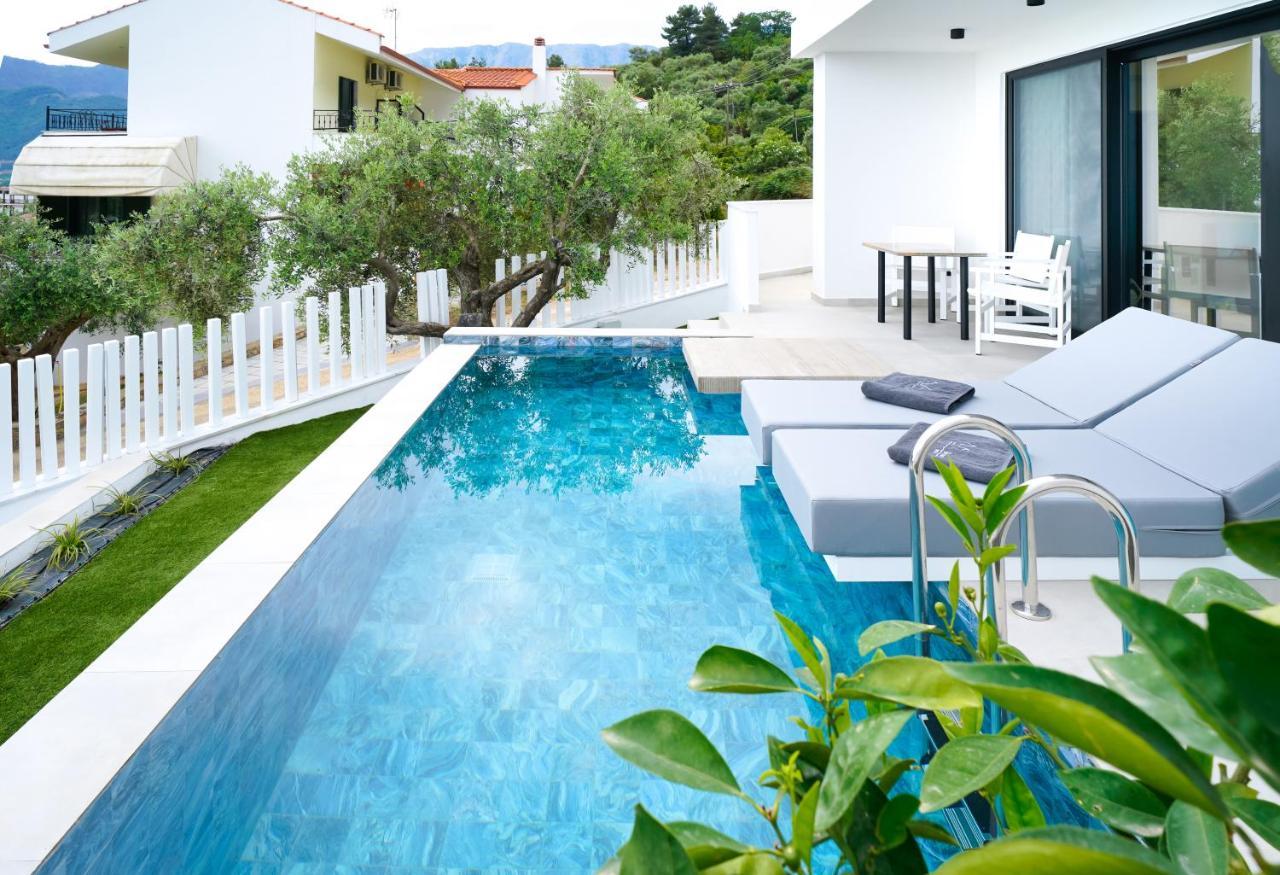 Mythodea Prive Luxury Suites Chrysi Ammoudia Luaran gambar