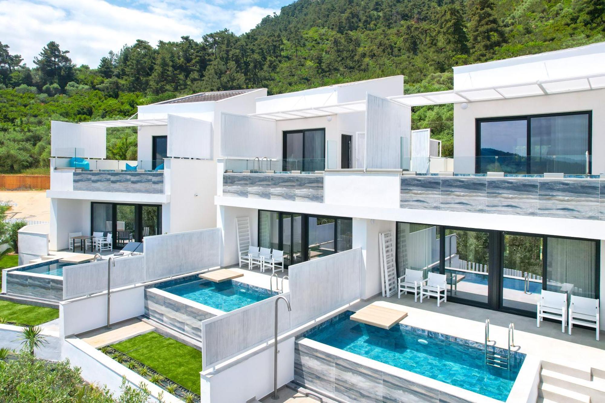 Mythodea Prive Luxury Suites Chrysi Ammoudia Luaran gambar