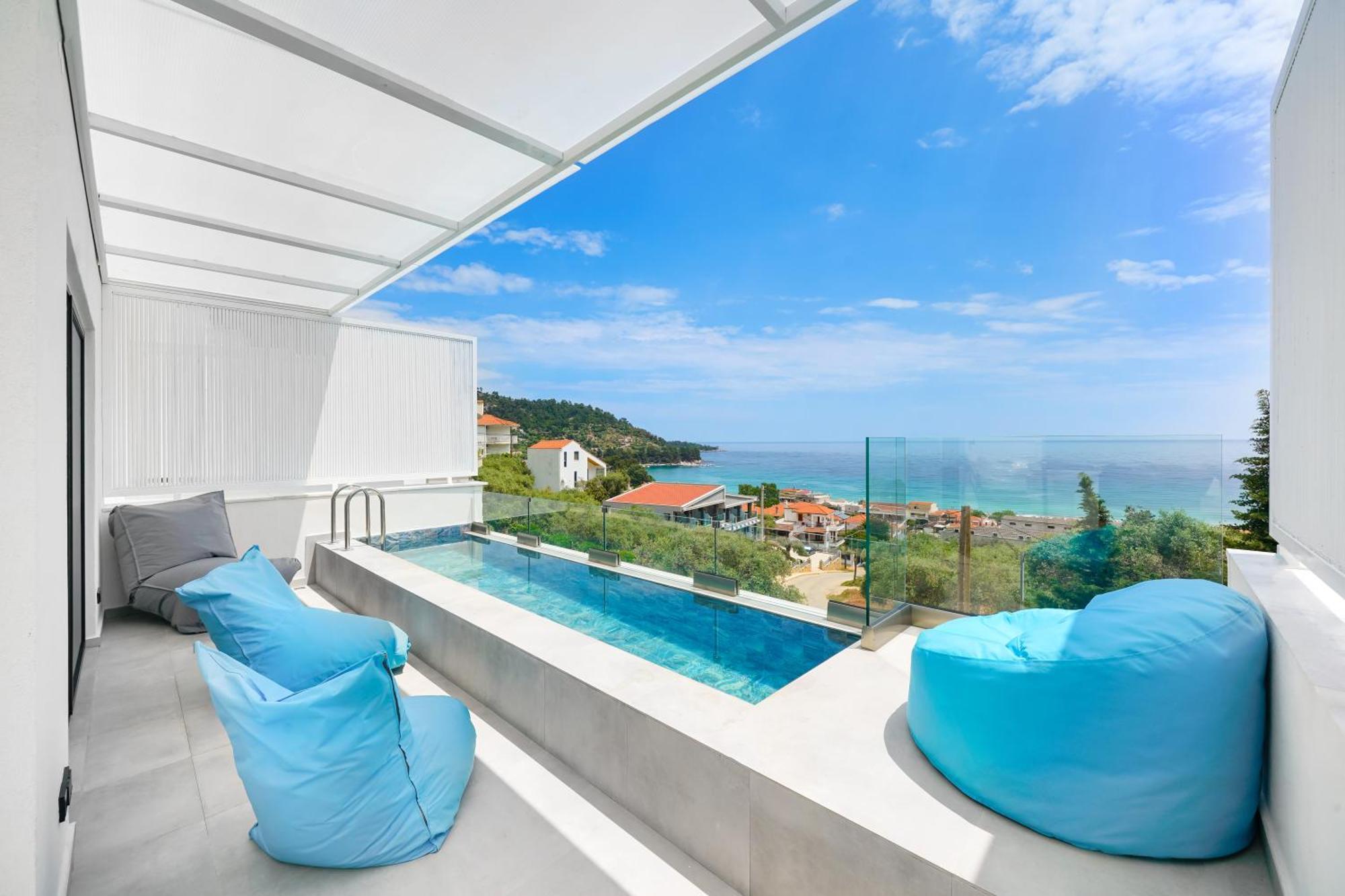 Mythodea Prive Luxury Suites Chrysi Ammoudia Luaran gambar