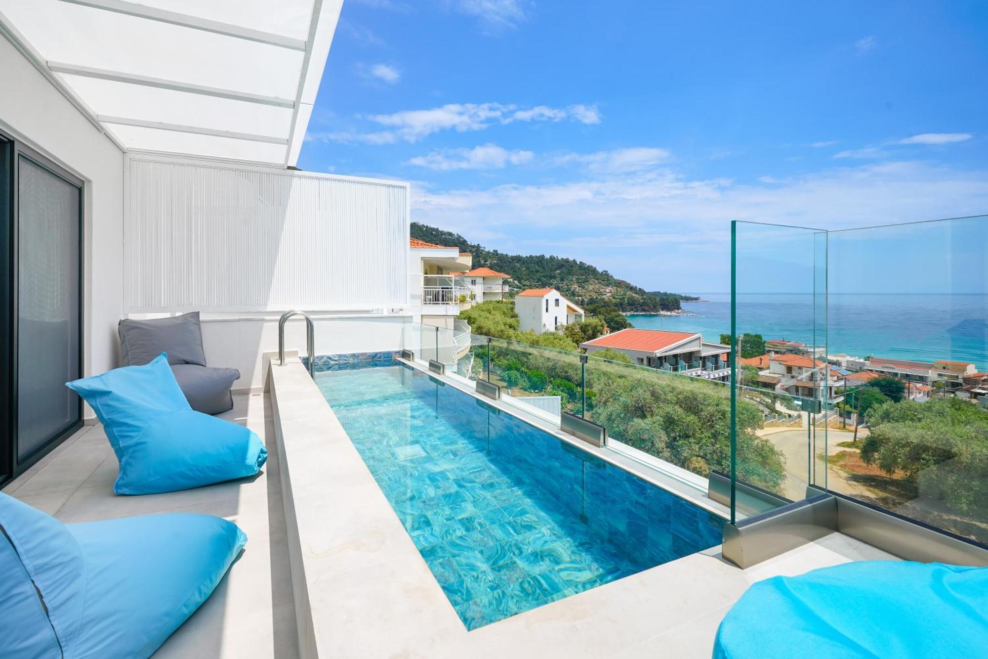 Mythodea Prive Luxury Suites Chrysi Ammoudia Luaran gambar