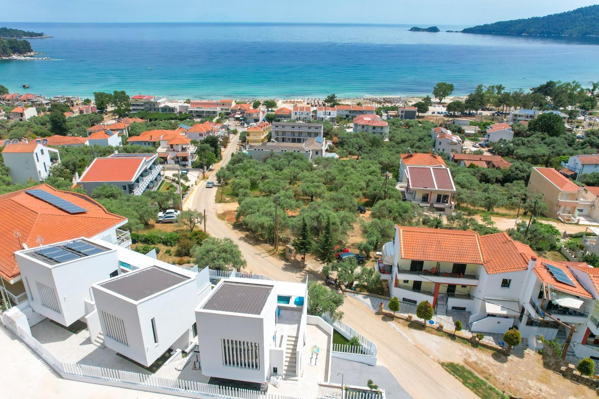 Mythodea Prive Luxury Suites Chrysi Ammoudia Luaran gambar