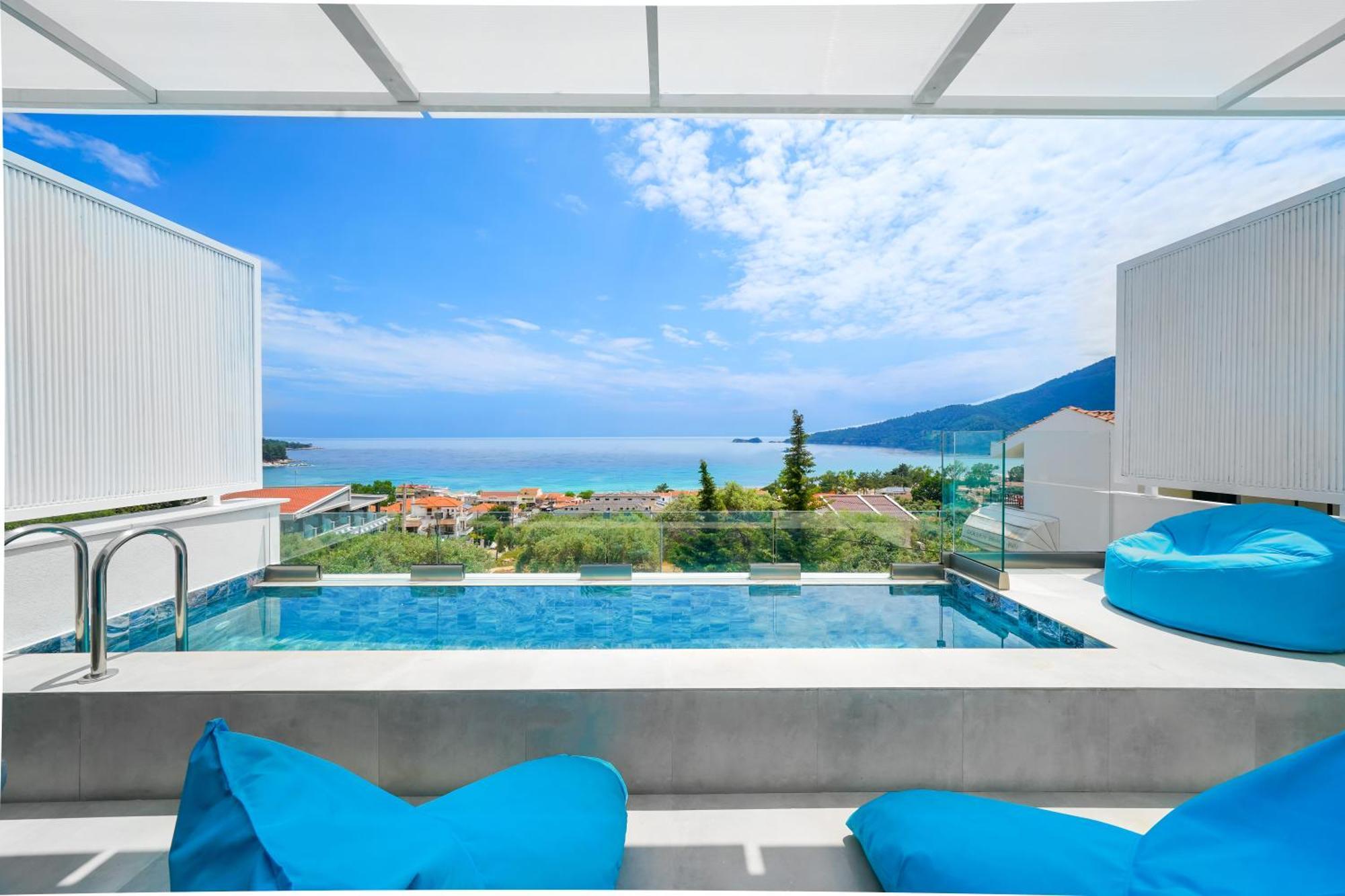 Mythodea Prive Luxury Suites Chrysi Ammoudia Luaran gambar