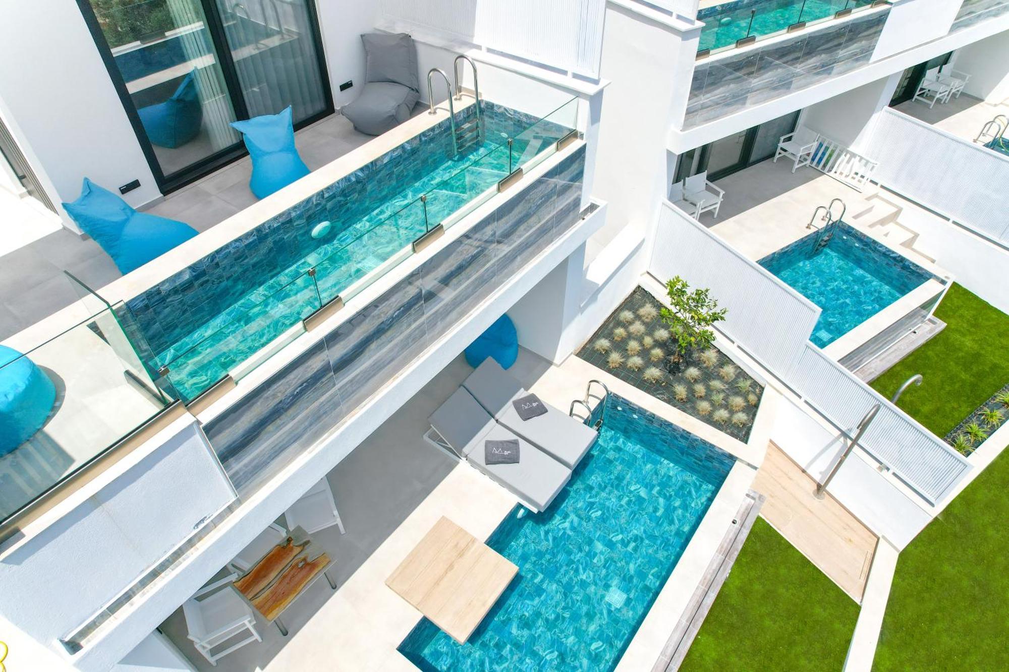Mythodea Prive Luxury Suites Chrysi Ammoudia Luaran gambar
