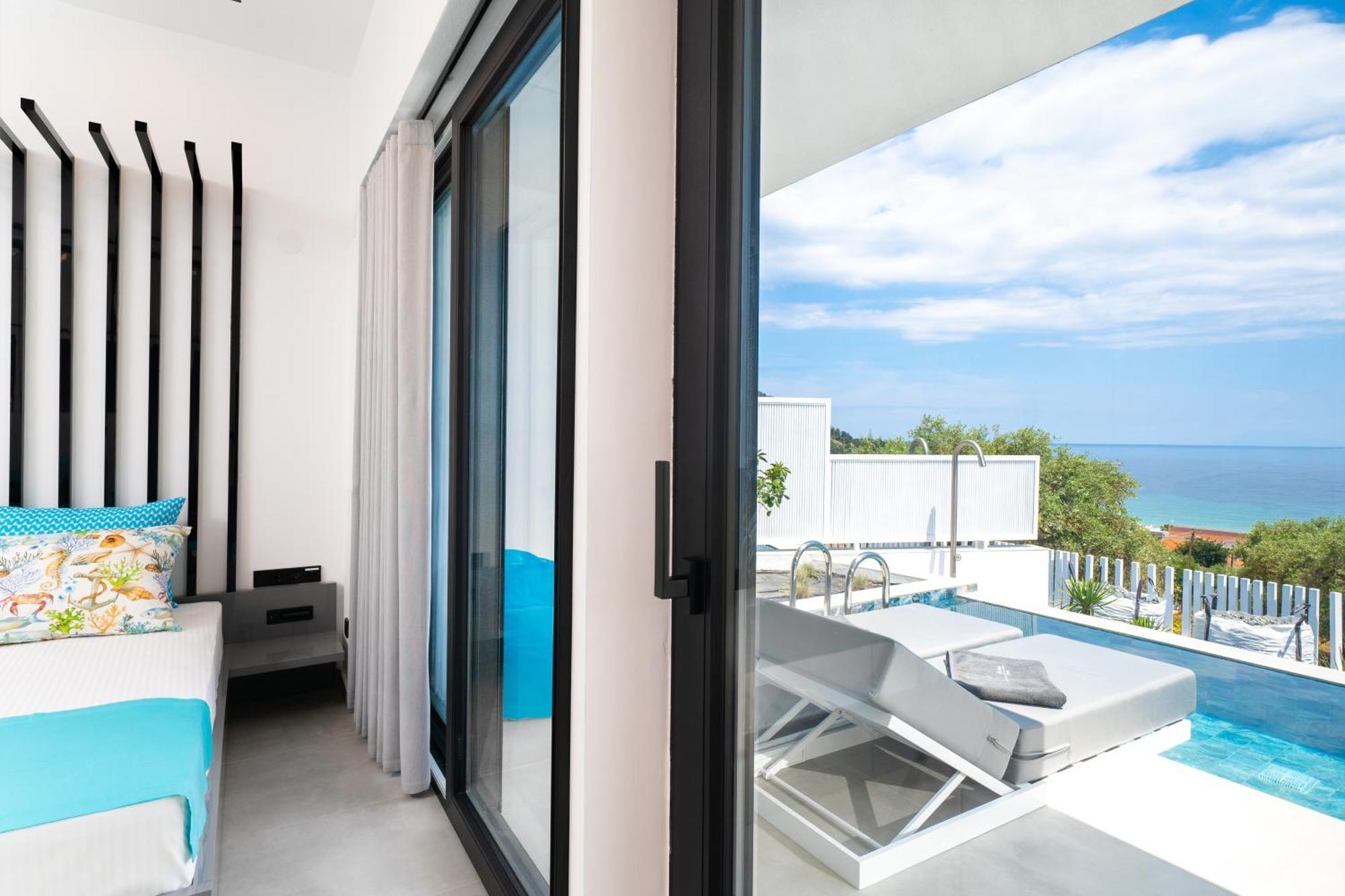 Mythodea Prive Luxury Suites Chrysi Ammoudia Luaran gambar
