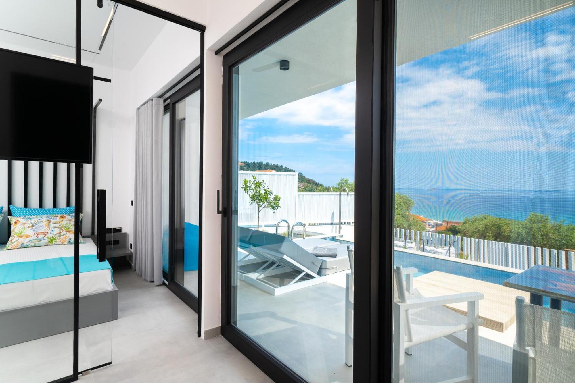 Mythodea Prive Luxury Suites Chrysi Ammoudia Luaran gambar